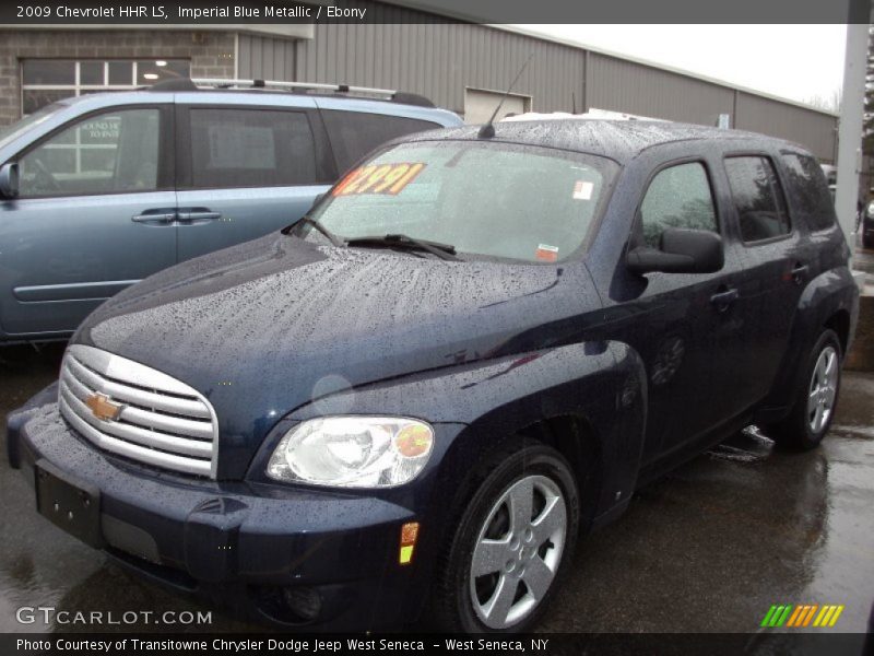 Imperial Blue Metallic / Ebony 2009 Chevrolet HHR LS