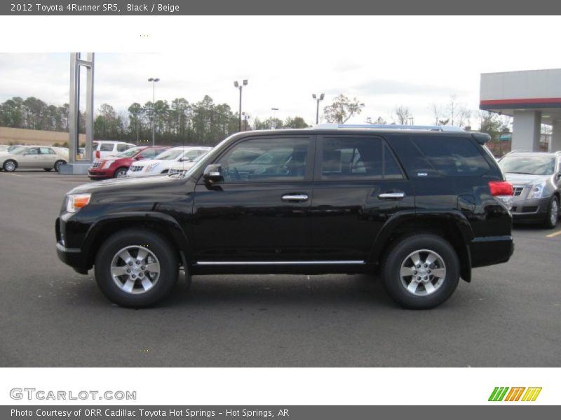 Black / Beige 2012 Toyota 4Runner SR5
