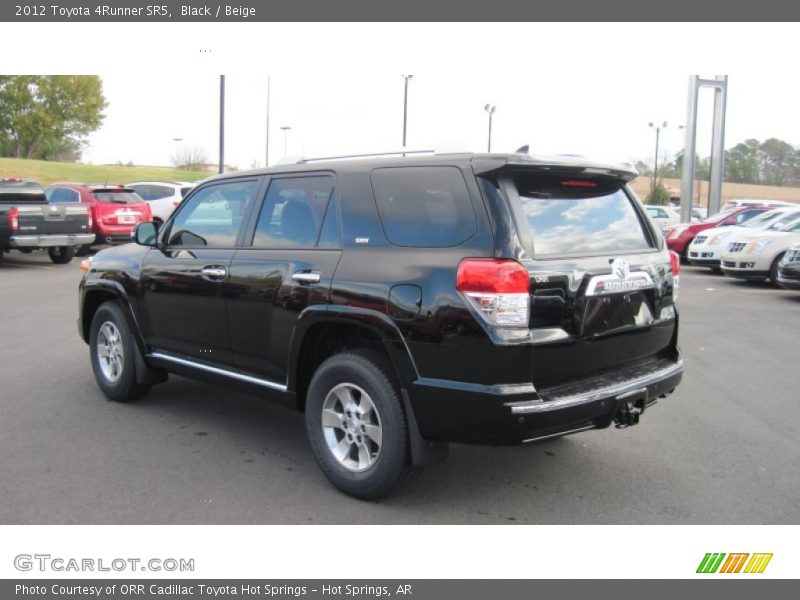 Black / Beige 2012 Toyota 4Runner SR5
