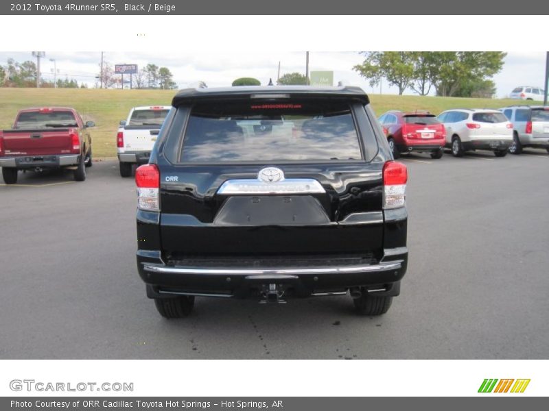 Black / Beige 2012 Toyota 4Runner SR5