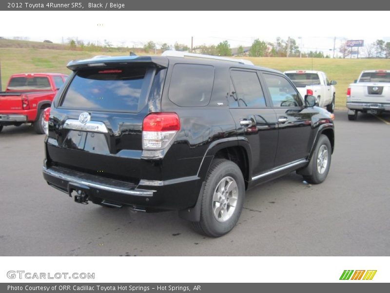 Black / Beige 2012 Toyota 4Runner SR5