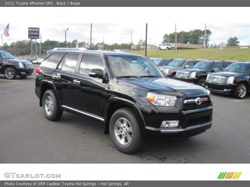 Black / Beige 2012 Toyota 4Runner SR5