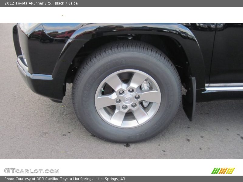 Black / Beige 2012 Toyota 4Runner SR5