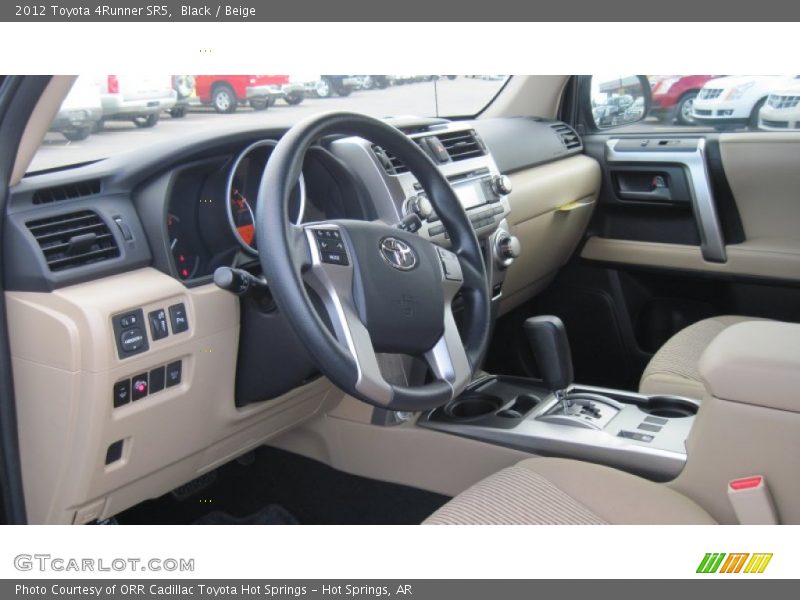 Black / Beige 2012 Toyota 4Runner SR5