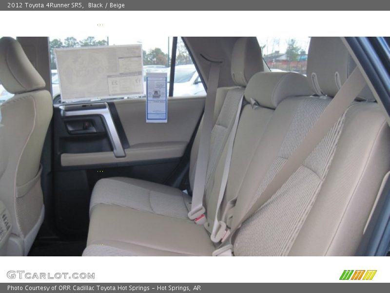 Black / Beige 2012 Toyota 4Runner SR5