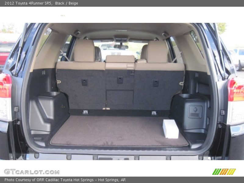 Black / Beige 2012 Toyota 4Runner SR5