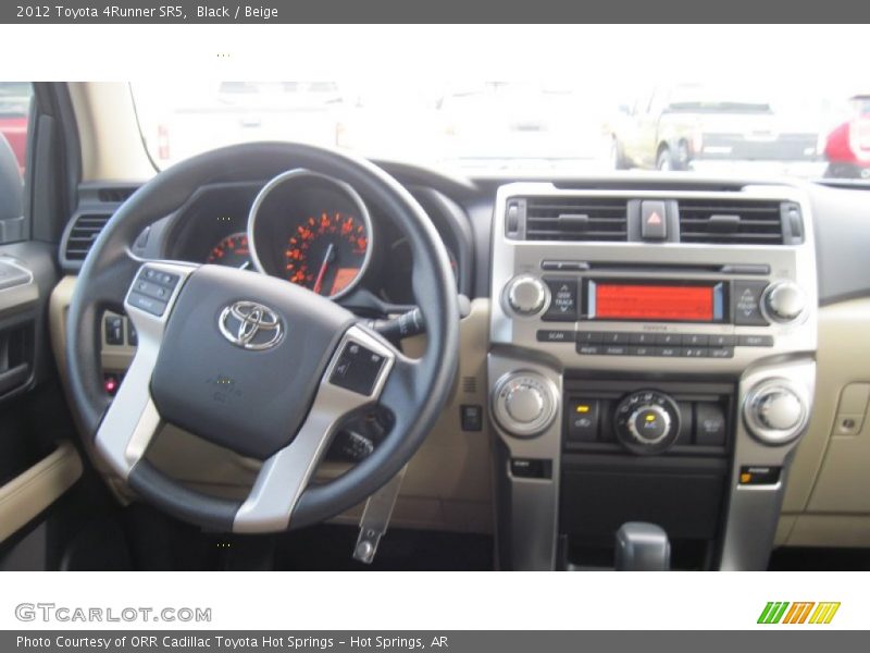 Black / Beige 2012 Toyota 4Runner SR5