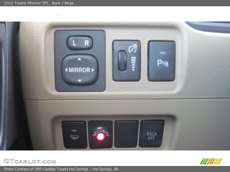 Black / Beige 2012 Toyota 4Runner SR5