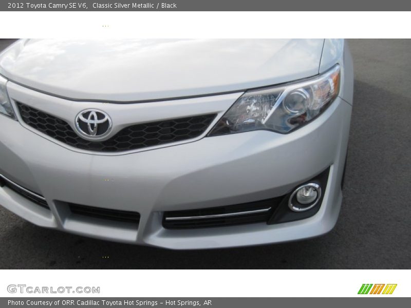 Classic Silver Metallic / Black 2012 Toyota Camry SE V6