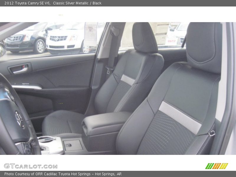 Classic Silver Metallic / Black 2012 Toyota Camry SE V6
