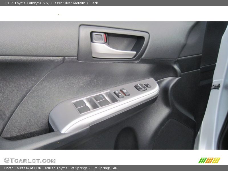 Classic Silver Metallic / Black 2012 Toyota Camry SE V6