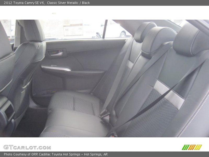 Classic Silver Metallic / Black 2012 Toyota Camry SE V6