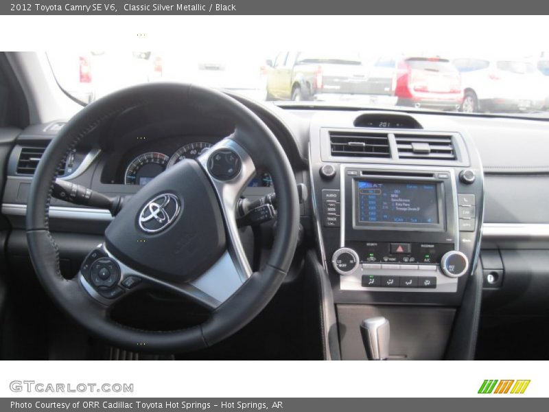 Classic Silver Metallic / Black 2012 Toyota Camry SE V6