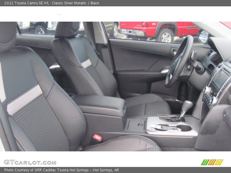 Classic Silver Metallic / Black 2012 Toyota Camry SE V6