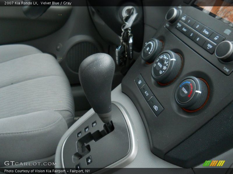 Velvet Blue / Gray 2007 Kia Rondo LX
