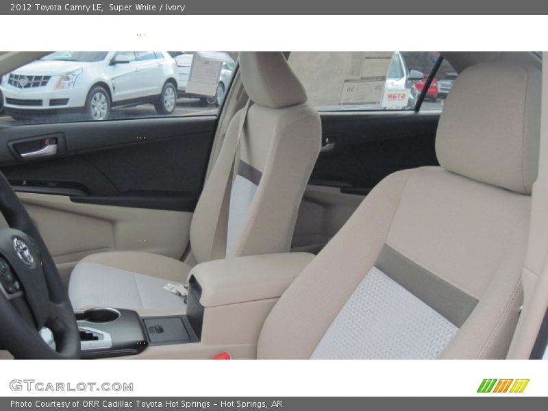 Super White / Ivory 2012 Toyota Camry LE