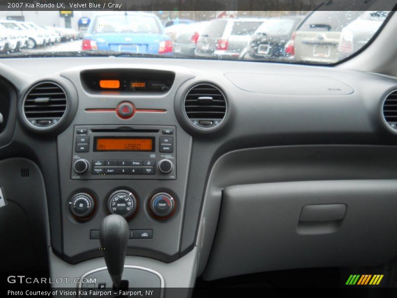 Velvet Blue / Gray 2007 Kia Rondo LX