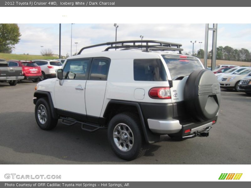 Iceberg White / Dark Charcoal 2012 Toyota FJ Cruiser 4WD