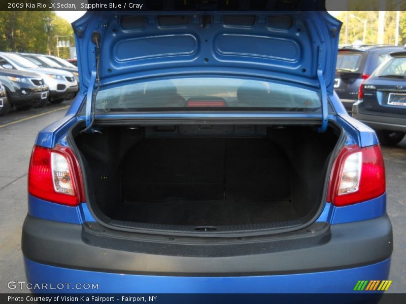 Sapphire Blue / Gray 2009 Kia Rio LX Sedan