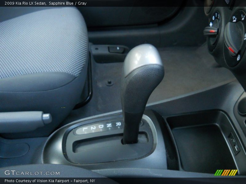 Sapphire Blue / Gray 2009 Kia Rio LX Sedan