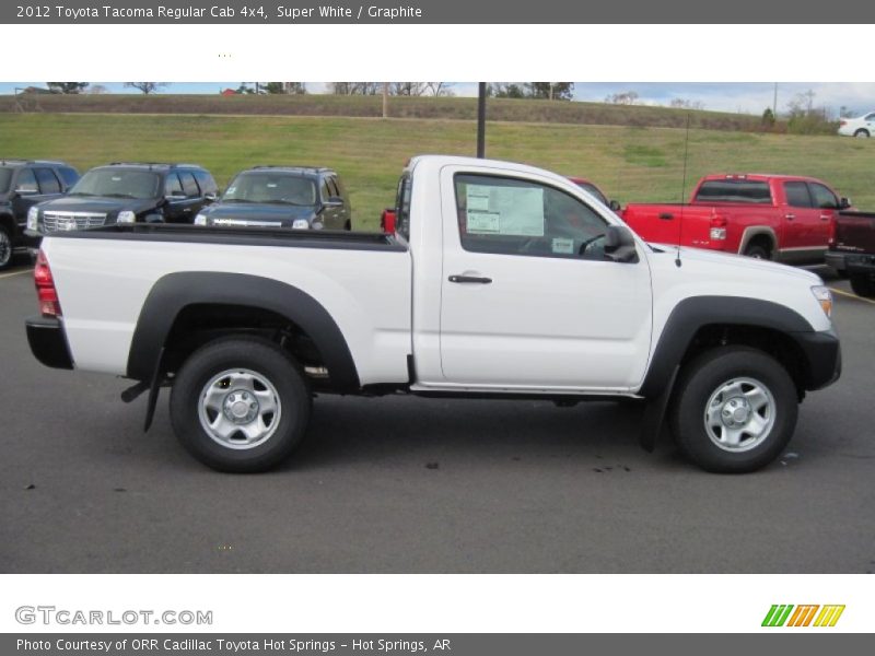  2012 Tacoma Regular Cab 4x4 Super White