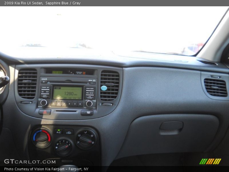 Sapphire Blue / Gray 2009 Kia Rio LX Sedan