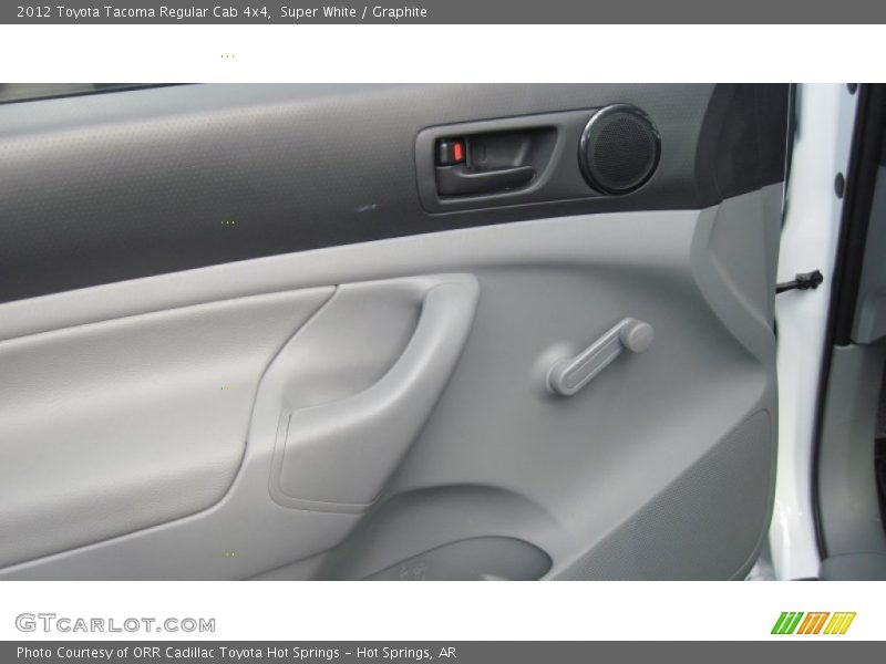 Super White / Graphite 2012 Toyota Tacoma Regular Cab 4x4