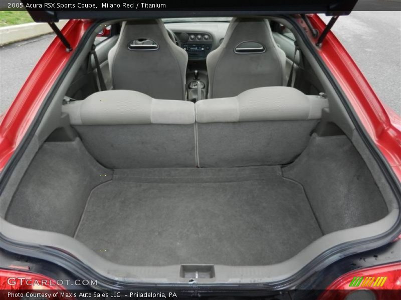 Milano Red / Titanium 2005 Acura RSX Sports Coupe