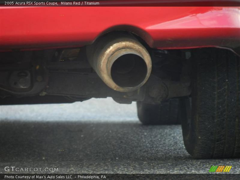 Milano Red / Titanium 2005 Acura RSX Sports Coupe