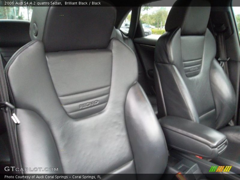 Brilliant Black / Black 2006 Audi S4 4.2 quattro Sedan