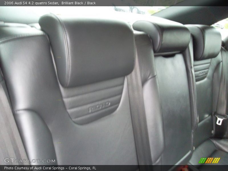 Brilliant Black / Black 2006 Audi S4 4.2 quattro Sedan
