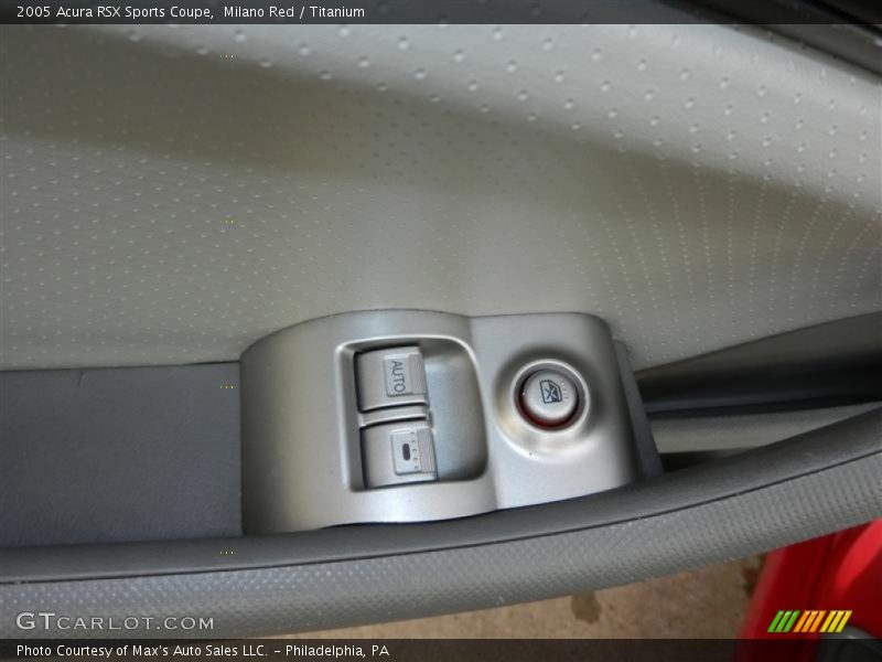 Milano Red / Titanium 2005 Acura RSX Sports Coupe