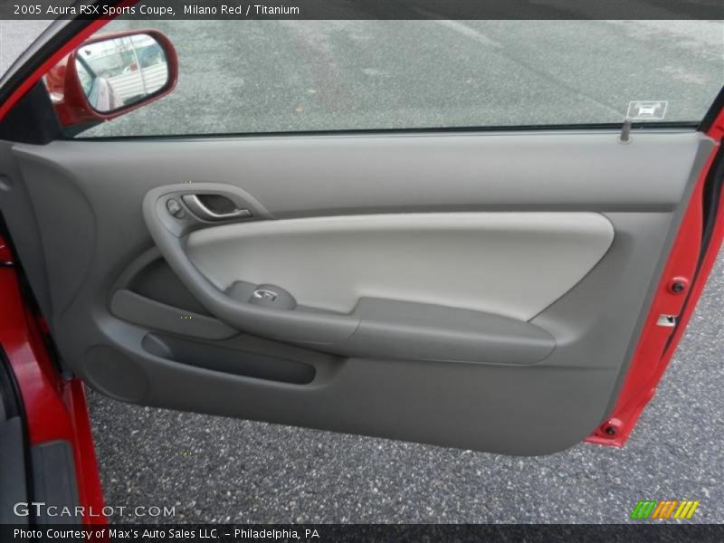 Milano Red / Titanium 2005 Acura RSX Sports Coupe