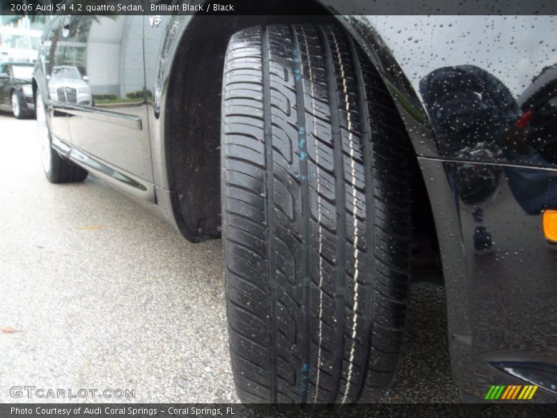 Brilliant Black / Black 2006 Audi S4 4.2 quattro Sedan