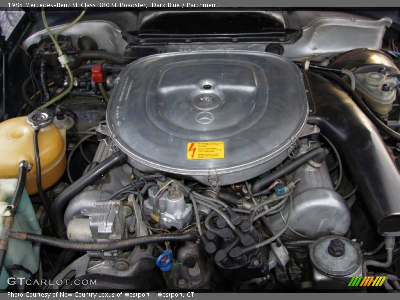  1985 SL Class 380 SL Roadster Engine - 3.8 Liter SOHC 16-Valve V8