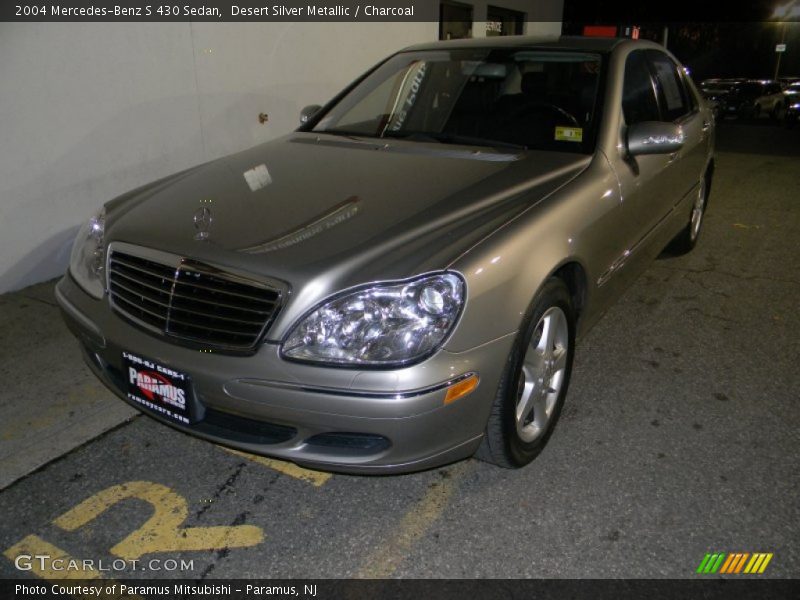 Desert Silver Metallic / Charcoal 2004 Mercedes-Benz S 430 Sedan