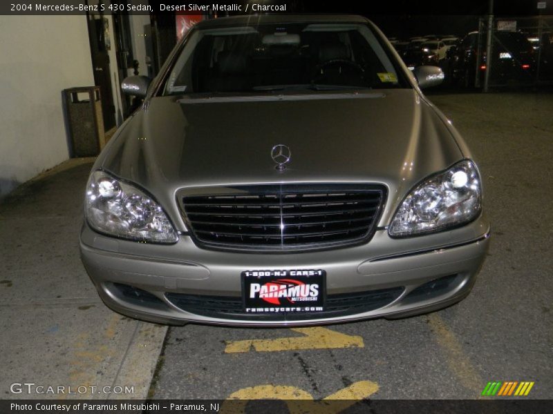 Desert Silver Metallic / Charcoal 2004 Mercedes-Benz S 430 Sedan