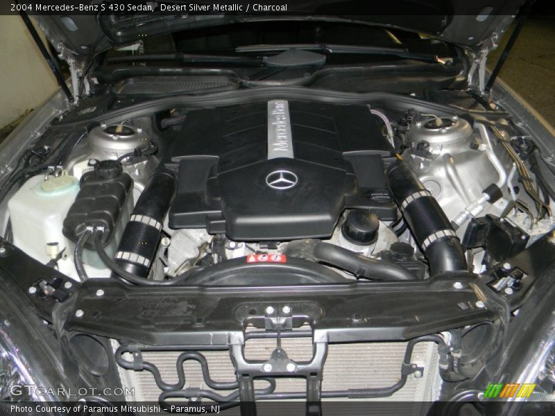 Desert Silver Metallic / Charcoal 2004 Mercedes-Benz S 430 Sedan