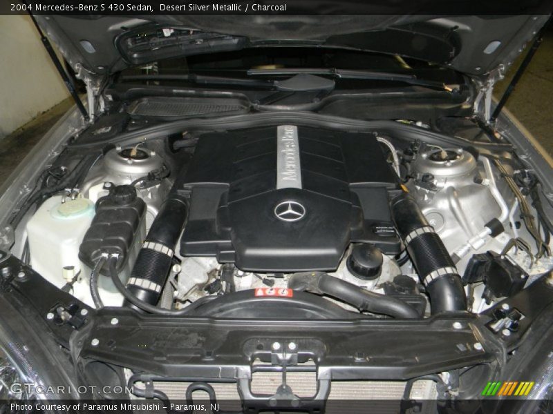 Desert Silver Metallic / Charcoal 2004 Mercedes-Benz S 430 Sedan