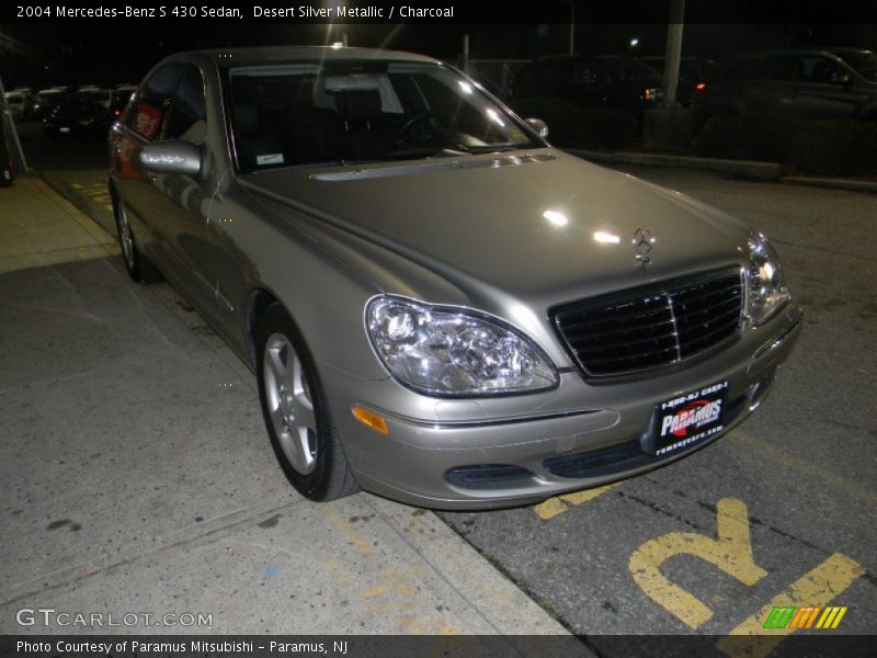 Desert Silver Metallic / Charcoal 2004 Mercedes-Benz S 430 Sedan