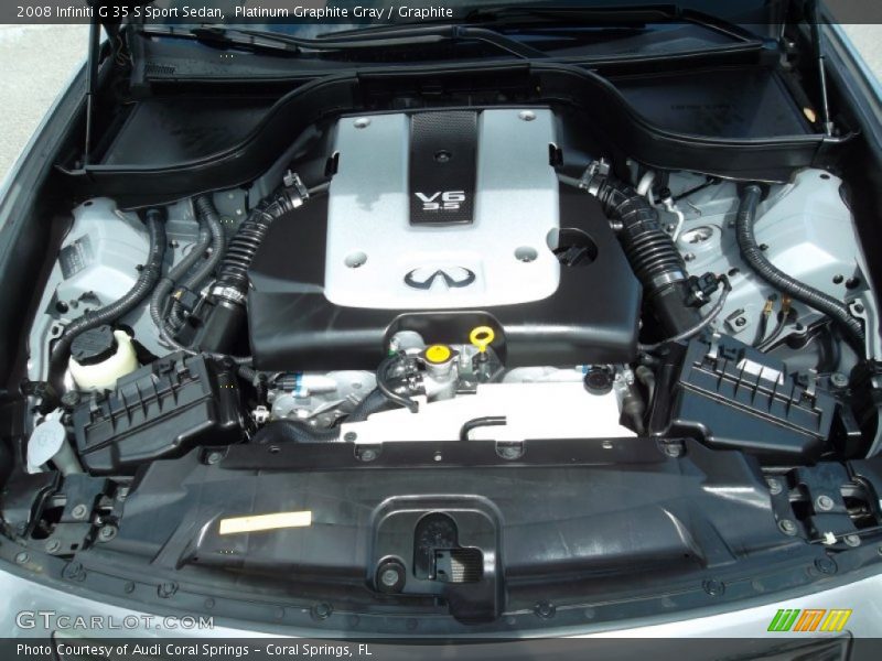 Platinum Graphite Gray / Graphite 2008 Infiniti G 35 S Sport Sedan