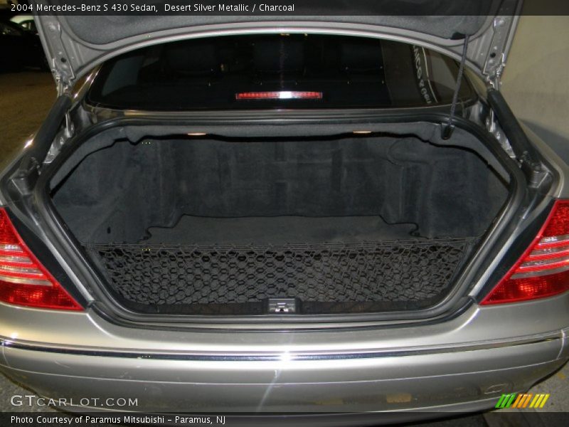 Desert Silver Metallic / Charcoal 2004 Mercedes-Benz S 430 Sedan