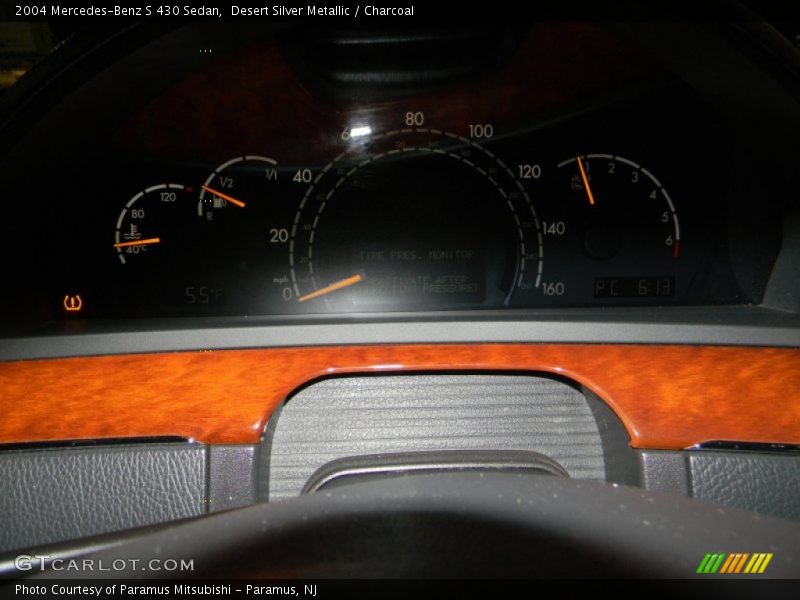 Desert Silver Metallic / Charcoal 2004 Mercedes-Benz S 430 Sedan