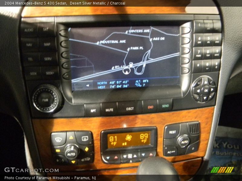 Desert Silver Metallic / Charcoal 2004 Mercedes-Benz S 430 Sedan