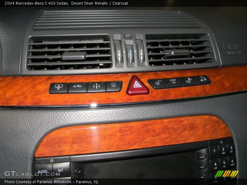 Desert Silver Metallic / Charcoal 2004 Mercedes-Benz S 430 Sedan