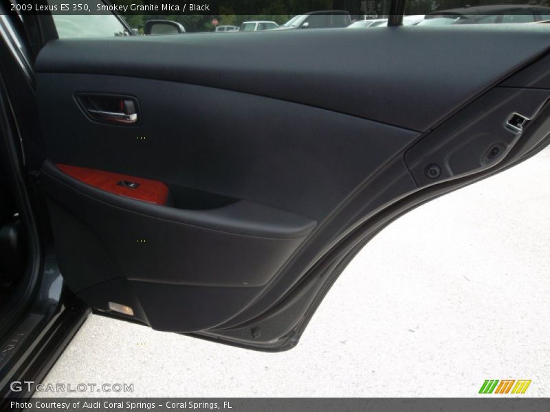 Smokey Granite Mica / Black 2009 Lexus ES 350
