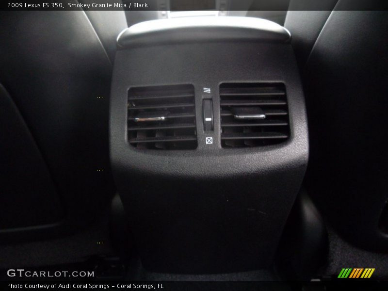 Smokey Granite Mica / Black 2009 Lexus ES 350