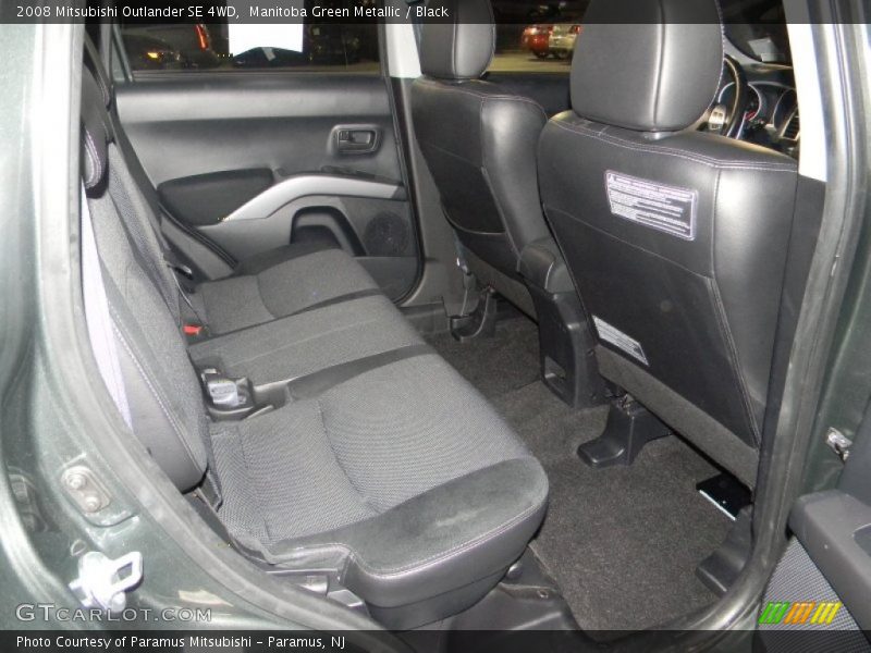 Manitoba Green Metallic / Black 2008 Mitsubishi Outlander SE 4WD