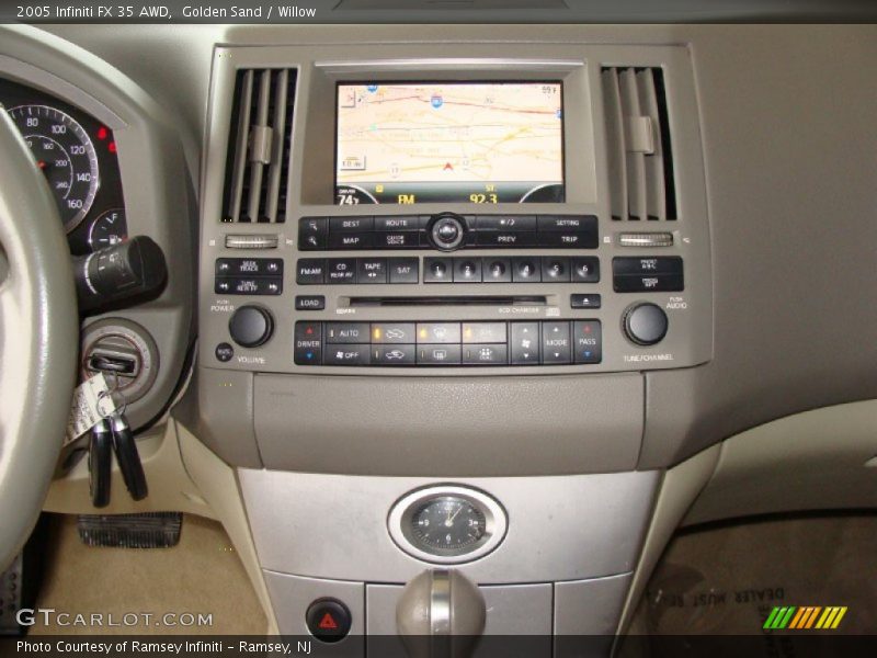 Golden Sand / Willow 2005 Infiniti FX 35 AWD