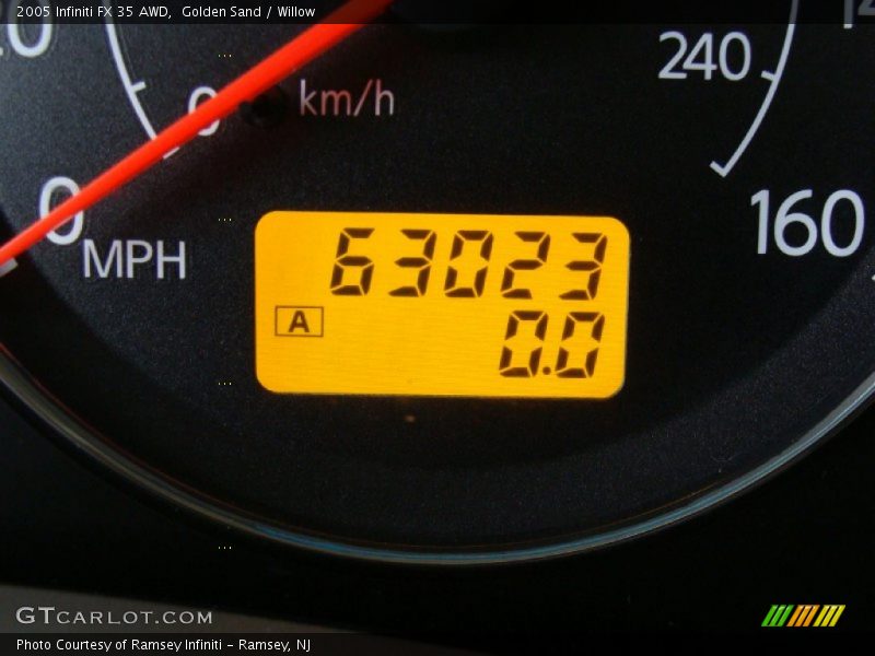 Golden Sand / Willow 2005 Infiniti FX 35 AWD